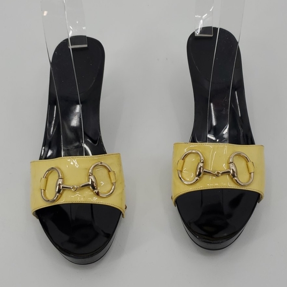 plastic gucci slides